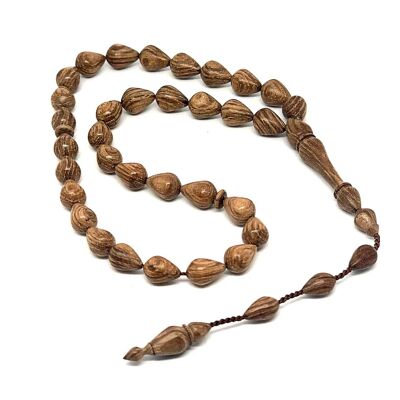 OAK Tree Master Crafted Prayer Beads, Tesbih UK-JG / SKU689