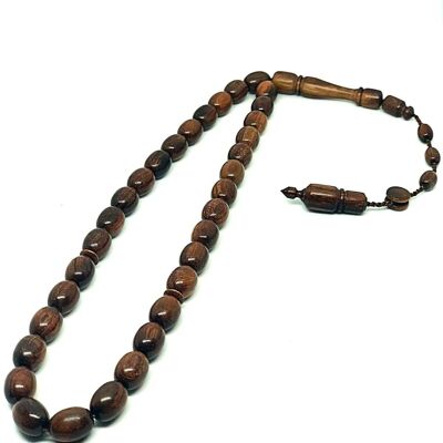 Master Crafted Core Of OAK Tree Prayer Beads, Tesbih LRV-UV / SKU691