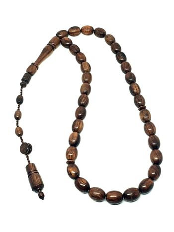 Master Crafted Noyau de perles de prière en chêne, Tesbih LRV-UV / SKU691 2