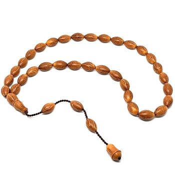 Master Crafted ANDIZ - Perles de prière en genévrier, Tesbih LRV-833W / SKU699 1