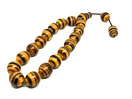 Unique Rare Master Craft ANDIZ - Juniper Prayer Bead - Tesbih LRV-199Z / SKU705