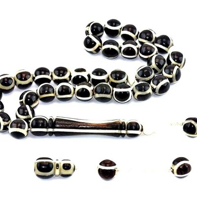Perles de méditation de prière artisanales, Tesbih / SKU710