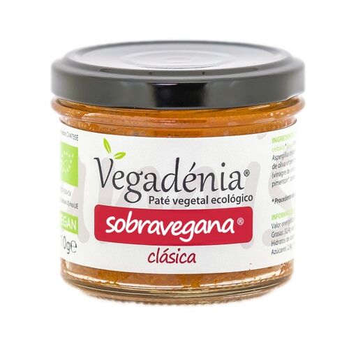 Sobravegana clásica. Paté de verduras ecológicas.