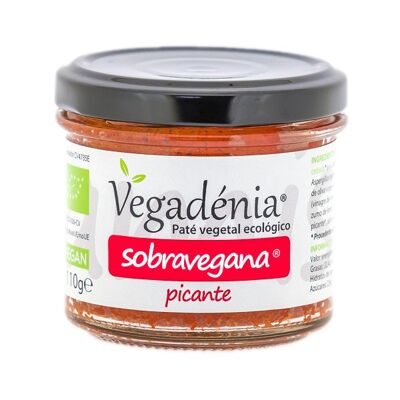 Sobravegana picante. Paté de verduras ecológicas.