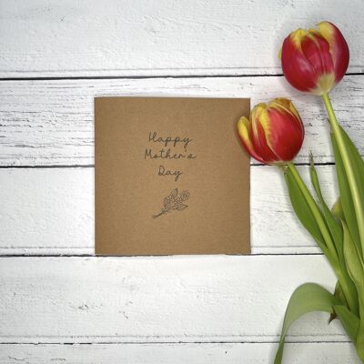 Kraft Mother's day card