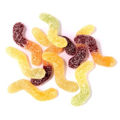 Bonbons Vers Acidulés Bio Vegan Vrac- carton de 4,5kg