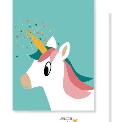 Card - Unicorn