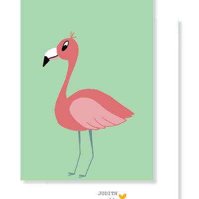 Karte - Flamingo