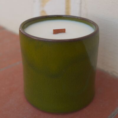 Handmade soy wax candle - GOT bergamot