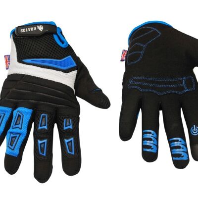 KRATOS - Blue Knuckles Mountainbike-Handschuhe für Damen und Herren