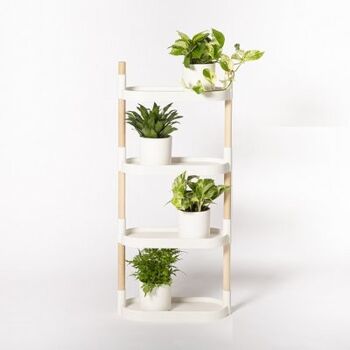 étagère à plantes; 4 plateaux 1