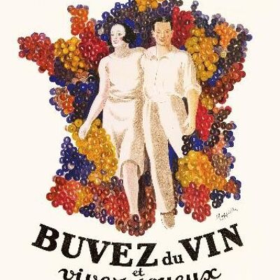 Buvez du vin et vivez joyeux !  