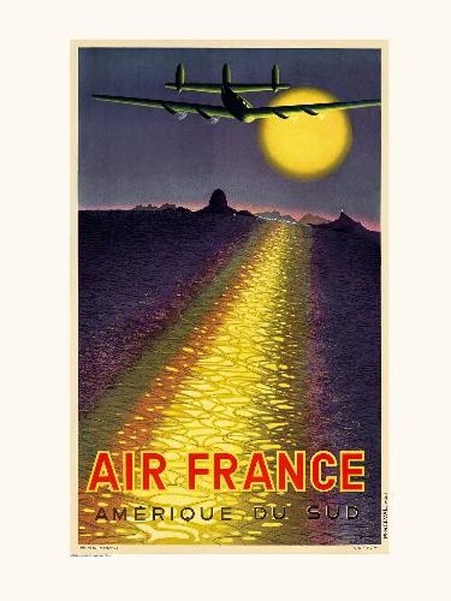 Air France / Amerique du Sud A022 - 40x50