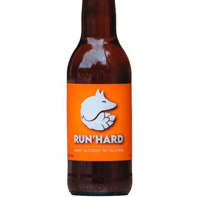 QUEEN blond beer without alcohol or gluten 33cl - RUN'HARD