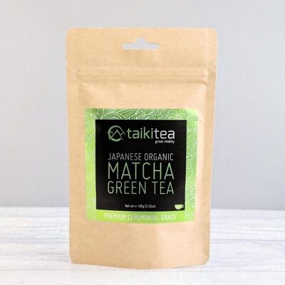 Organic Matcha Green Tea – Ceremonial Grade – 100g / SKU149