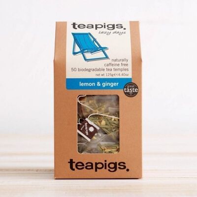 Teapigs Lemon & Ginger Tea – Individual Big Pack / SKU158