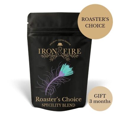 Roaster’s Choice – Coffee Subscription Gift – 3 months worth of coffee - 1 bag Every fortnight moka / SKU196