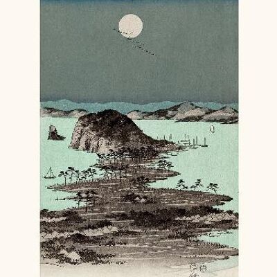 Hiroshige 8 Ansichten von Kanagawa 2/3 - 30x40