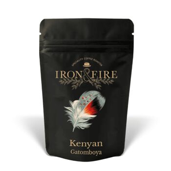 Grains de café de spécialité kenyane Gatomboya AA | Brillant, Doux, Abricot, Caramel, Cacao - Haricots Entiers / SKU286