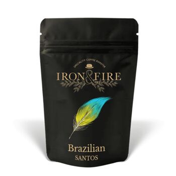 Santos brésilien | Chocolat, Biscuit Digestif, Noisette - Haricots Entiers / SKU296