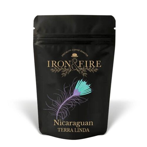 Nicaraguan Finca Tierra Linda | rich, malty, complex, sweet - Cafetiere / French press grind Iron and Fire / SKU332