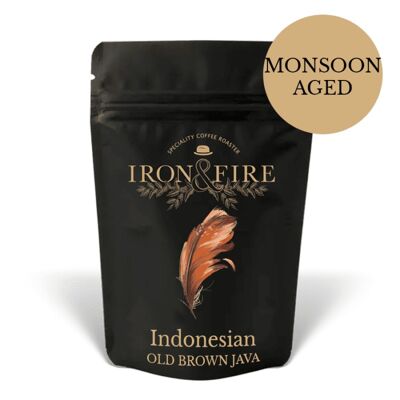 Indonesian Old Brown Java | oaky, tobacco, smokey, low acidity - Aeropress grind / SKU443