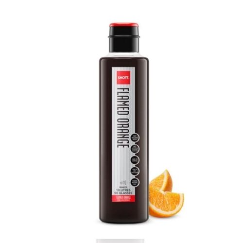SHOTT™ Flamed Orange syrup – 1L / SKU505