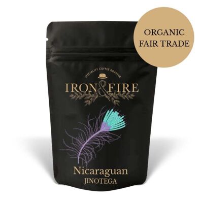 Nicaraguan Jinotega organic Coffee Beans - Cafetiere / French press grind / SKU602