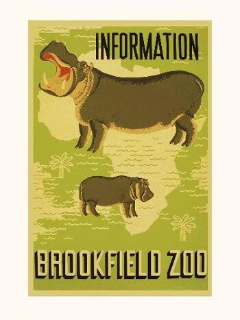 Information Brookfield Zoo - 24x30