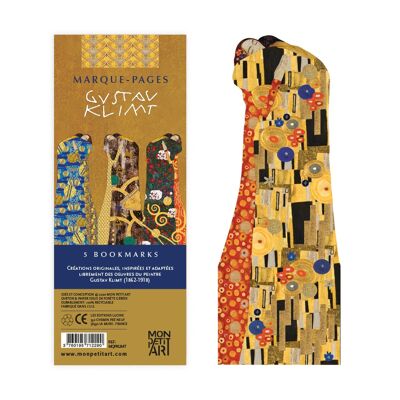 Marcapáginas Klimt, El Beso