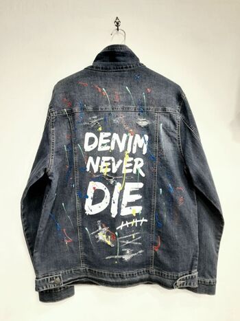 Veste en jean Never Die - Femme 1