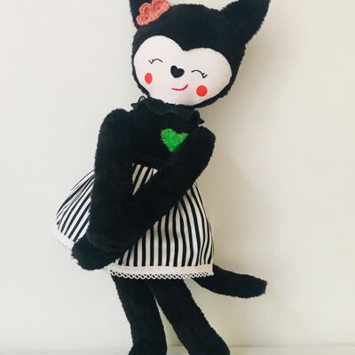 Muñeca de trapo gato Catnina