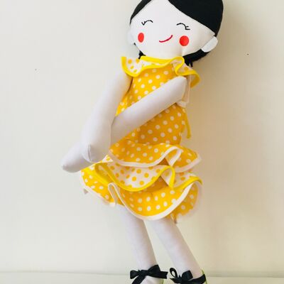 Muñeca de trapo Flamenca Lola 1
