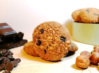 Biscuit anti-gaspi & inclusif CHOCOLAT-NOISETTE format VRAC (Seau de 1,5kgs) 2
