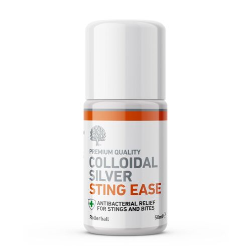 Colloidal Silver Sting Ease Ultimate Relief with Rosemary Essential Oil 50ml (vegan)