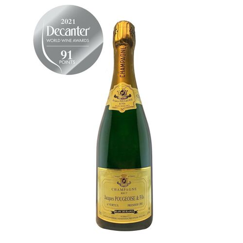 Jacques Pougeoise & Fils Blanc de Blancs Extra Brut Champagne 750 ML