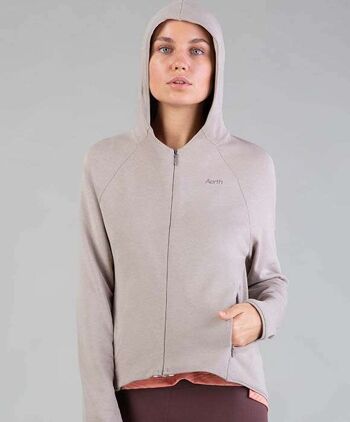 Urban Track Top Light Taupe 2