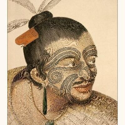 Maori Chief - 24x30