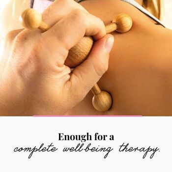 Outil de massage Tuuli Trigger Point, masseur portatif multifonctionnel en bois pour le dos, le cou, les épaules et plus encore, aide à soulager la tension musculaire et à soutenir la santé de la peau 9