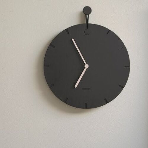 DesignBite Big Hug Wall Clock - midnight blue