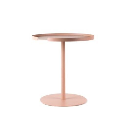 DesignBite Big Hug Side Table Round Base - blush