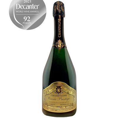 Jacques Pougeoise & Fils Cuvée Prestige Brut Champagne Premier Cru 2012 750 ML