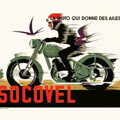 Socovel Motorcycle - 24x30