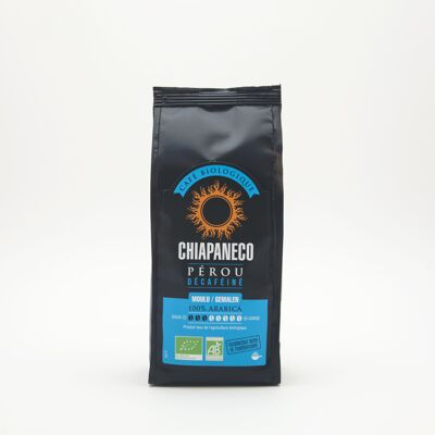 CHIAPANECO 100 % Arabica Décaféiné moulu