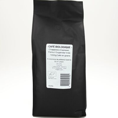 CHIAPANECO Expresso Arabica/Robusta grain 1 kg