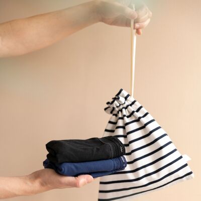 Waterproof pouch for menstrual panties