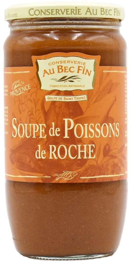 Soupe de poissons roche 85cl