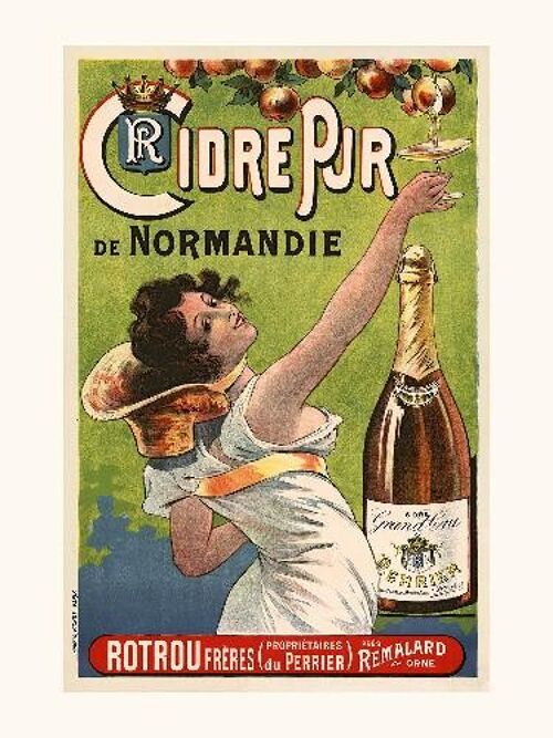 Cidre pur de Normandie - 30x40