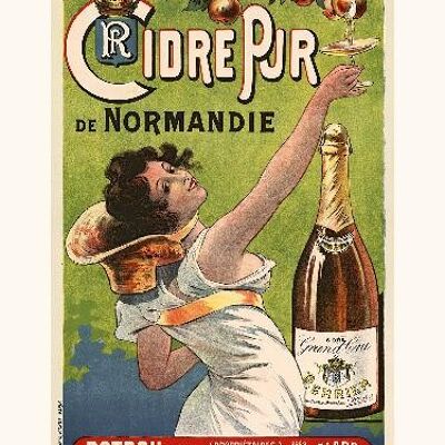 Reiner Apfelwein der Normandie - 40x50