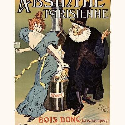 Absenta parisina Póster